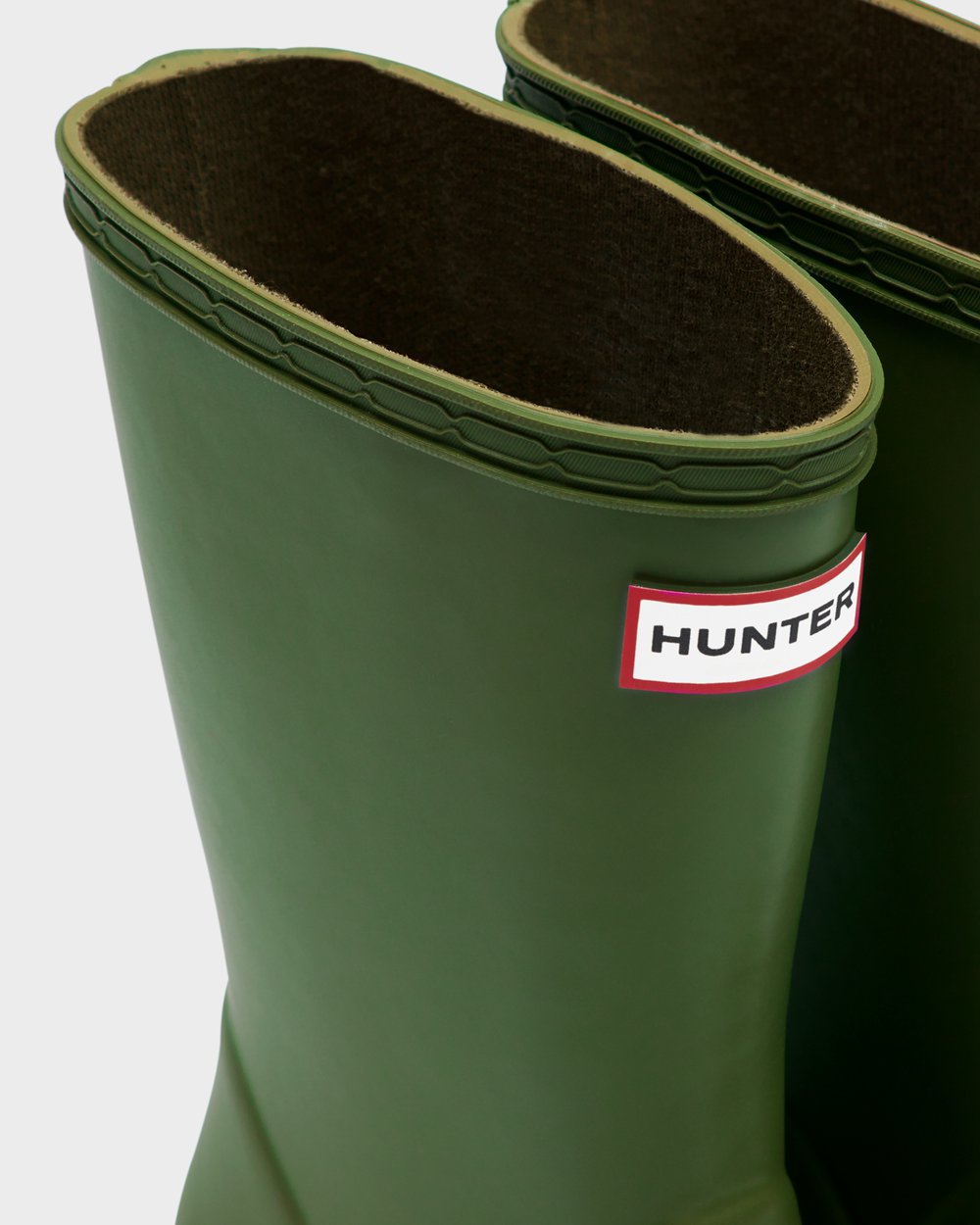 Botas De Agua Original First Classic Hunter Niños - Verdes - 945081PKV